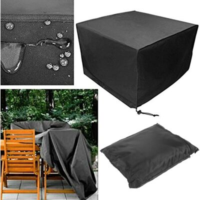 YOTOWN Telo Di Copertura Antipolvere Per Mobili Da Giardino – Dimensioni 180x120x74 Cm – Impermeabile Contro Pioggia E Neve – Per Tavolo E Sedia YOTOWN Telo Di Copertura Antipolvere Per Mobili Da Giardino – Dimensioni 180x120x74 Cm – Impermeabile Contro Pioggia E Neve – Per Tavolo E Sedia