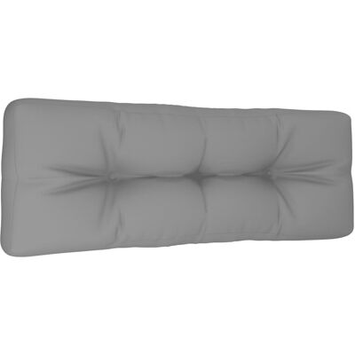 MAISON EXCLUSIVE - Cuscino Per Pallet Grigio 120x40x12 Cm In Tessuto MAISON EXCLUSIVE - Cuscino Per Pallet Grigio 120x40x12 Cm In Tessuto