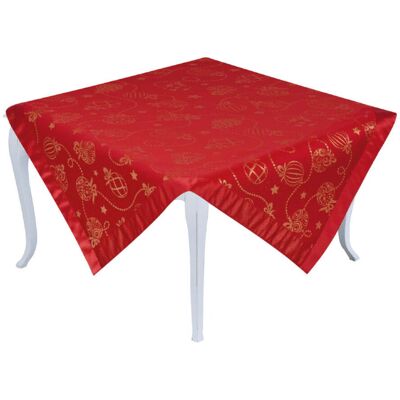 PREZIOSA HOME Centrotavola Natale Ass. 100 X 100 Cm Con Lurex No Stiro 1 Pz PREZIOSA HOME Centrotavola Natale Ass. 100 X 100 Cm Con Lurex No Stiro 1 Pz