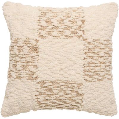 ATMOSPHERA Cuscino Ameya Quadrato 45x45 Cm Beige - Créateur D'Intérieur ATMOSPHERA Cuscino Ameya Quadrato 45x45 Cm Beige - Créateur D'Intérieur