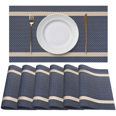 OEM Tovagliette Creative - Semplici E Versatili - Blu OEM Tovagliette Creative - Semplici E Versatili - Blu