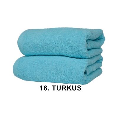 OEM Asciugamano In Cotone Turchese City Sklep, Dimensioni 70x140 Cm OEM Asciugamano In Cotone Turchese City Sklep, Dimensioni 70x140 Cm