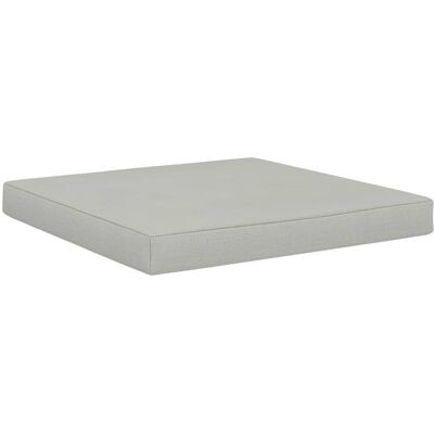 VIDAXL Cuscino Per Pavimento E Pallet 60x61,5x6 Cm Beige In Tessuto VIDAXL Cuscino Per Pavimento E Pallet 60x61,5x6 Cm Beige In Tessuto