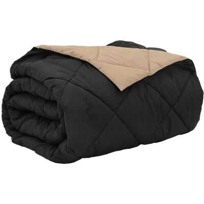 VIDAXL Duvet Estivo 200 X 200 Cm Estate 200 Gsm Nero E Talpa VIDAXL Duvet Estivo 200 X 200 Cm Estate 200 Gsm Nero E Talpa