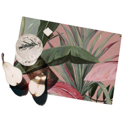AHD AMAZING HOME DESIGN Set 2 Tovagliette Americane Da Tavolo Per Colazione 42x30 Foresta Rosa AHD AMAZING HOME DESIGN Set 2 Tovagliette Americane Da Tavolo Per Colazione 42x30 Foresta Rosa