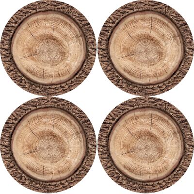 OEM Set Di 4 Tovagliette Rotonde Per Tavoli 4d, 33 Cm - Robina Feltro Ecologico, Stampa Hd, Lavabile A 40 °c, Bertoni OEM Set Di 4 Tovagliette Rotonde Per Tavoli 4d, 33 Cm - Robina Feltro Ecologico, Stampa Hd, Lavabile A 40 °c, Bertoni