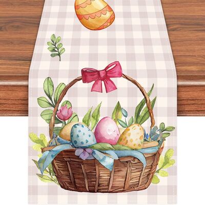 OEM Tovaglia Pasquale, 33x275 Cm, Cestino OEM Tovaglia Pasquale, 33x275 Cm, Cestino