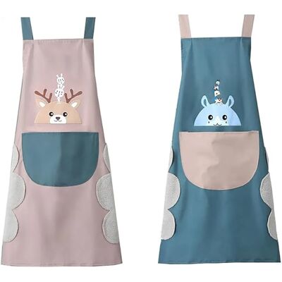 OEM Grembiule Da Cucina Da Donna In 2 Pezzi, Impermeabile, Con 2 Tasche, Resistente All'olio E Regolabile, Ideale Per Barbecue, Ristorante E Bar. OEM Grembiule Da Cucina Da Donna In 2 Pezzi, Impermeabile, Con 2 Tasche, Resistente All'olio E Regolabile, Ideale Per Barbecue, Ristorante E Bar.