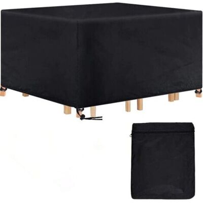 ULISEM Telo Di Copertura Rettangolare Per Tavolo Da Giardino, Impermeabile E Protettivo, 420d Anti-uv, Ideale Per Esterni Come Soggiorno, 180x120x74 Cm. ULISEM Telo Di Copertura Rettangolare Per Tavolo Da Giardino, Impermeabile E Protettivo, 420d Anti-uv, Ideale Per Esterni Come Soggiorno, 180x120x74 Cm.