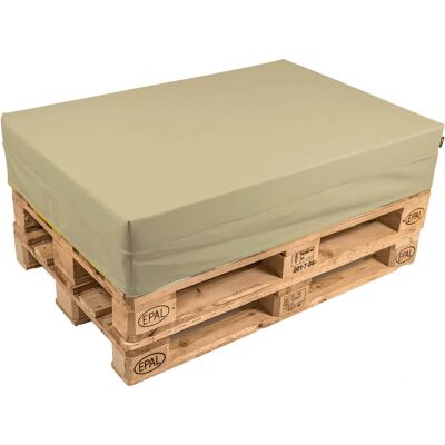 POMODONE Cuscino Per Pallet 120x80 Cm In Similpelle Sabbia POMODONE Cuscino Per Pallet 120x80 Cm In Similpelle Sabbia
