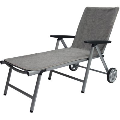 BEAUTISSU Telo Mare Xl Marbella - Asciugamano Di Spugna Ideale Per Sdraio E Lettini - 100% Cotone grigio, 200x70x0.5 Cm BEAUTISSU Telo Mare Xl Marbella - Asciugamano Di Spugna Ideale Per Sdraio E Lettini - 100% Cotone grigio, 200x70x0.5 Cm