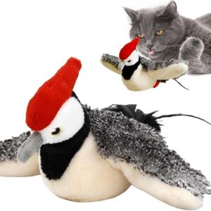 OEM Giocattolo Interattivo Per Uccellino Volante E Gatto: Include Erba Gatta E Suoni Di Uccelli, Compatibile Con La Ricarica Usb. OEM Giocattolo Interattivo Per Uccellino Volante E Gatto: Include Erba Gatta E Suoni Di Uccelli, Compatibile Con La Ricarica Usb.