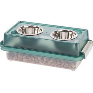 Iris Ohyama - FS-S - Verde - 5L - Alimentatore rialzato per animali Iris Ohyama - FS-S - Verde - 5L - Alimentatore rialzato per animali