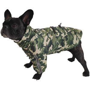 Impermeabile per Cani Croci Camuffamento Verde - Cappotto Impermeabile Impermeabile per Cani Croci Camuffamento Verde - Cappotto Impermeabile