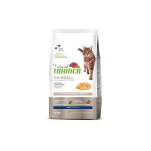 TRAINER NATURAL Hairball Control per Gatto Adult con Pollo 1,5kg