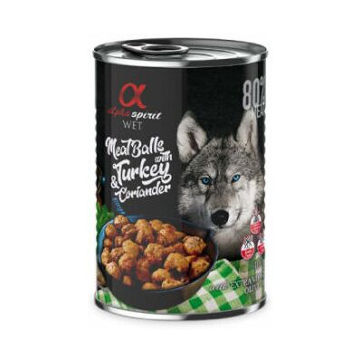 Polpette di Tacchino e Coriandolo Alpha Spirit - Cibo Umido per Cani Polpette di Tacchino e Coriandolo Alpha Spirit - Cibo Umido per Cani