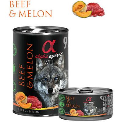 Alpha Lata Ternera Melon 12x150 Gr - Alpha Lata Ternera Melon 12x150 Gr -