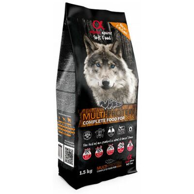 Alpha Semihumo Multiproteina Per Cani - 1,5 Kg - Alpha Semihumo Multiproteina Per Cani - 1,5 Kg -