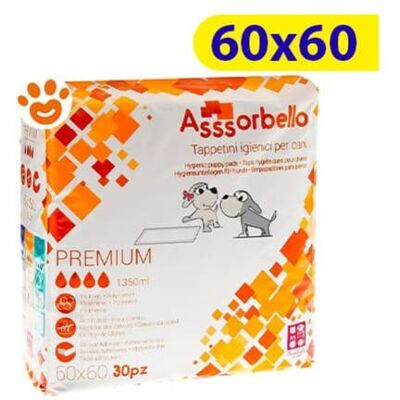 FERRIBIELLA Dog Assorbello (60x60cm) Premium Tappetini Igienici Assorbenti - Dog Assorbello (60x60cm) Premium Tappetini Igienici Assorbenti - Confezione Da 30 Tappetini FERRIBIELLA Dog Assorbello (60x60cm) Premium Tappetini Igienici Assorbenti - Dog Assorbello (60x60cm) Premium Tappetini Igienici Assorbenti - Confezione Da 30 Tappetini