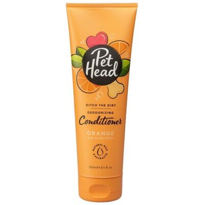 PET HEAD Balsamo Per Cani Ditch The Dirt Profumo Di Arancia Deterge In Profondità E Neutralizzagli Odori Ingredienti Naturali E Vegani Formula Delicata Per Cuccioli 250ml - PET HEAD Balsamo Per Cani Ditch The Dirt Profumo Di Arancia Deterge In Profondità E Neutralizzagli Odori Ingredienti Naturali E Vegani Formula Delicata Per Cuccioli 250ml -