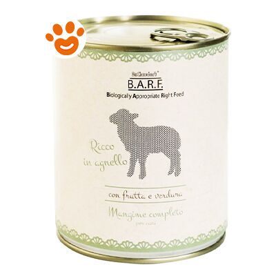 Alimento Completo per Cani Dr.Clauder's - Agnello, Frutta & Verdura - 800g Alimento Completo per Cani Dr.Clauder's - Agnello, Frutta & Verdura - 800g