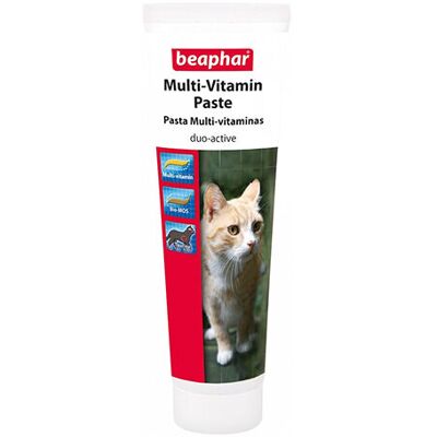 beaphar Pasta Multi-vitamine Per Gatti, 100 Gr beaphar Pasta Multi-vitamine Per Gatti, 100 Gr