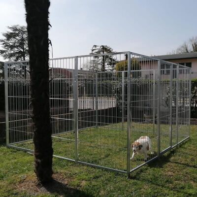 OGOMONDO 300x300x180 cm zincatura elettrolitica kennel per cani OGOMONDO 300x300x180 cm zincatura elettrolitica kennel per cani