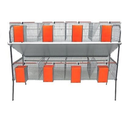 GOMEZ Y CRESPO - Cage Per Modello Economico Rabbit-4 Con Caset. 2 Piani 8 Dipartimenti GOMEZ Y CRESPO - Cage Per Modello Economico Rabbit-4 Con Caset. 2 Piani 8 Dipartimenti