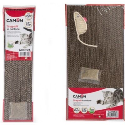 Grattatoio Camon Maxi con Erba Gatta - 47x24cm Grattatoio Camon Maxi con Erba Gatta - 47x24cm
