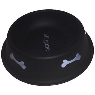 TRADE SHOP TRAESIO - Ciotola In Ferro Per Cani E Gatti Dotata Di Antiscivolo Diametro 22 Cm - TRADE SHOP TRAESIO - Ciotola In Ferro Per Cani E Gatti Dotata Di Antiscivolo Diametro 22 Cm -