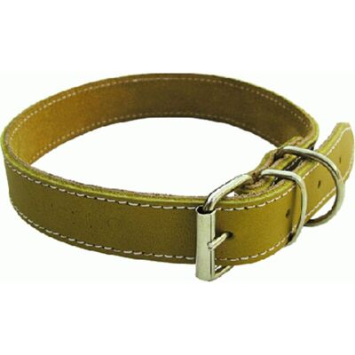 OEM Inferramenta - Collare Per Cane In Pelle Di Bufalo Cucito Larg Mm 12 Lun Cm 32 Collari Cani OEM Inferramenta - Collare Per Cane In Pelle Di Bufalo Cucito Larg Mm 12 Lun Cm 32 Collari Cani