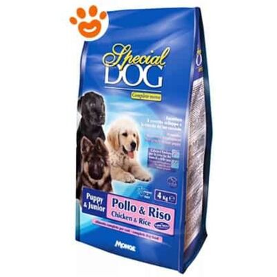 Monge Special Dog Croccantini 4 Kg Puppy & Junior Gusto Pollo E Riso Con Calcio E Fosforo Monge Special Dog Croccantini 4 Kg Puppy & Junior Gusto Pollo E Riso Con Calcio E Fosforo