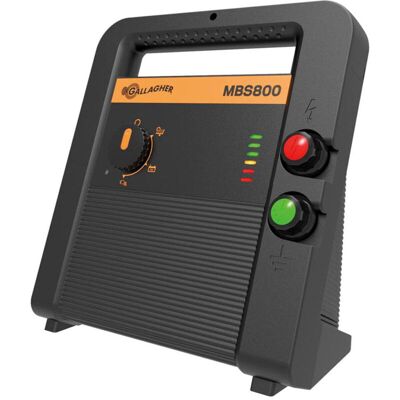 GALLAGHER Elettrificatore Multipower Mbs800 A Batteria 12v E Corrente 230v O Pannello Solare Per Recinti Fino 40 Km Per Cavalli, Bestiane, Pecore, Maiali, Cani E Gatti GALLAGHER Elettrificatore Multipower Mbs800 A Batteria 12v E Corrente 230v O Pannello Solare Per Recinti Fino 40 Km Per Cavalli, Bestiane, Pecore, Maiali, Cani E Gatti