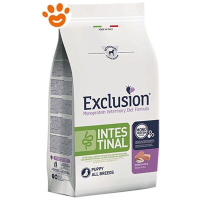 Cibo per cuccioli Monoproteico con Maiale e Riso - 12 Kg Cibo per cuccioli Monoproteico con Maiale e Riso - 12 Kg