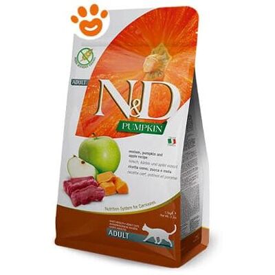 Farmina Cat N&d Pumpkin Adult Cervo Zucca E Mela Cat N&d Pumpkin Adult Cervo Zucca E Mela - Sacco Da 1,5 Kg - Farmina Cat N&d Pumpkin Adult Cervo Zucca E Mela Cat N&d Pumpkin Adult Cervo Zucca E Mela - Sacco Da 1,5 Kg -