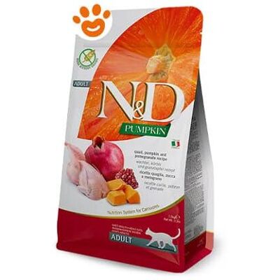Farmina Cat N&d Pumpkin Adult Quaglia Zucca E Melograno Cat N&d Pumpkin Adult Quaglia Zucca E Melograno - Sacco Da 5 Kg - Farmina Cat N&d Pumpkin Adult Quaglia Zucca E Melograno Cat N&d Pumpkin Adult Quaglia Zucca E Melograno - Sacco Da 5 Kg -