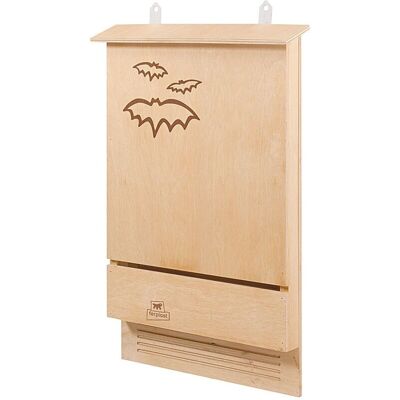 FERPLAST Bat House Casetta Per Pipistrelli In Legno Fsc. Variante Bat House - Misure: 39 X 7 X H 58 Cm - - FERPLAST Bat House Casetta Per Pipistrelli In Legno Fsc. Variante Bat House - Misure: 39 X 7 X H 58 Cm - -