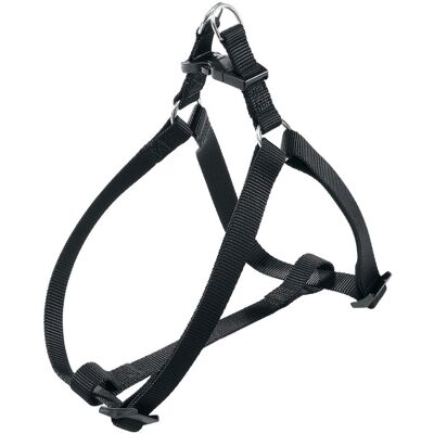FERPLAST - Easy P Pettorina In Nylon Per Cani, Disponibile In Tanti Colori E Misure. Variante Medium - Misure: A=b 45-63 Cm 15 Mm - Nero FERPLAST - Easy P Pettorina In Nylon Per Cani, Disponibile In Tanti Colori E Misure. Variante Medium - Misure: A=b 45-63 Cm 15 Mm - Nero