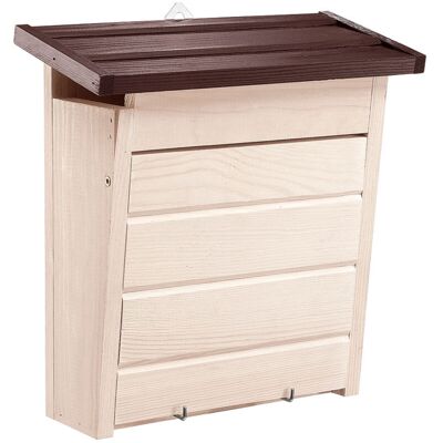 FERPLAST Nest 8 Nido Da Esterno Per Uccelli Selvatici In Legno Ecosostenibile. Variante Nest 8 - Misure: 28 X 12 X H 28.7 Cm - - FERPLAST Nest 8 Nido Da Esterno Per Uccelli Selvatici In Legno Ecosostenibile. Variante Nest 8 - Misure: 28 X 12 X H 28.7 Cm - -