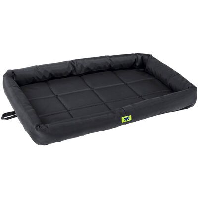 FERPLAST Tender Tech Materassino In Tessuto Tecnico Per Cani. Varie Misure. . Variante 120 - Misure: 122 X 76 X H 5 Cm - Nero - FERPLAST Tender Tech Materassino In Tessuto Tecnico Per Cani. Varie Misure. . Variante 120 - Misure: 122 X 76 X H 5 Cm - Nero -