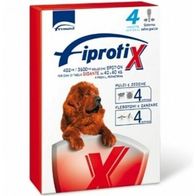 FORME Vet Dog Fipratix 40-60 Kg Vet Dog Fipratix 40-60 Kg - Confezione Da 4 Pipette - FORME Vet Dog Fipratix 40-60 Kg Vet Dog Fipratix 40-60 Kg - Confezione Da 4 Pipette -