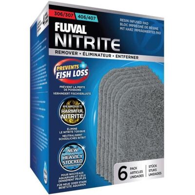 Fluval Blocchi Eliminatori Di Nitriti Per Acquario - - Per Filtri Esterni 306/307 E 406/407 - 6 Pezzi Fluval Blocchi Eliminatori Di Nitriti Per Acquario - - Per Filtri Esterni 306/307 E 406/407 - 6 Pezzi