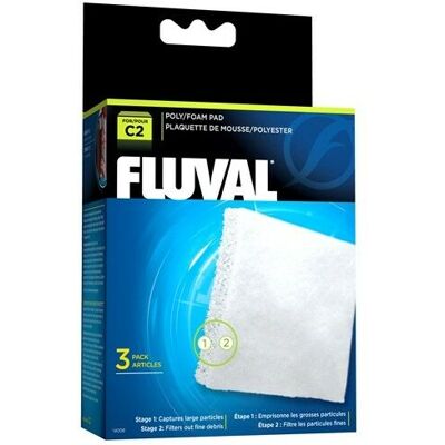 Fluval C2 Foamex/polyester Blacking Per Filtro Acquarios Fluval C2 Foamex/polyester Blacking Per Filtro Acquarios