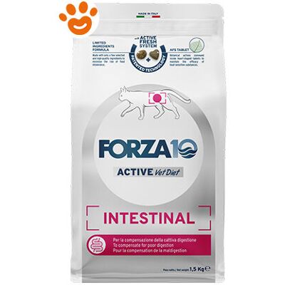 FORZA10 Cat Active Vetdiet Intestinal - Sacco Da 1,5 Kg FORZA10 Cat Active Vetdiet Intestinal - Sacco Da 1,5 Kg