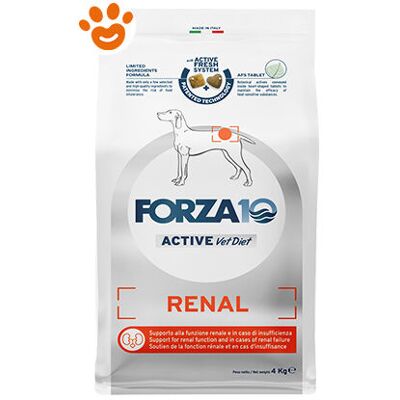 FORZA10 Dog Active Vetdiet Renal Dog Active Vetdiet Renal - Sacco Da 4 Kg - FORZA10 Dog Active Vetdiet Renal Dog Active Vetdiet Renal - Sacco Da 4 Kg -