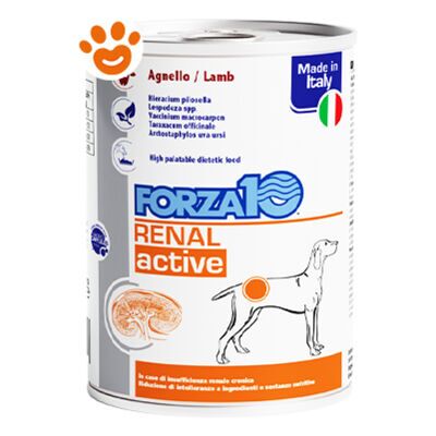 FORZA10 Dog Renal Active Agnello Dog Renal Active Agnello - Lattina Da 390 Gr - FORZA10 Dog Renal Active Agnello Dog Renal Active Agnello - Lattina Da 390 Gr -