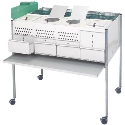 Gabbia per uccelli Suinga, 4 scomparti, 107x77x97 cm Gabbia per uccelli Suinga, 4 scomparti, 107x77x97 cm