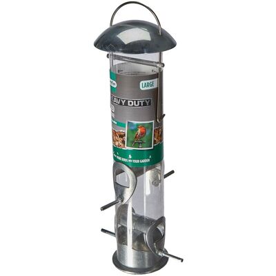 GARDMAN Metal Seed Mangiatoia Per Uccelli A01044 GARDMAN Metal Seed Mangiatoia Per Uccelli A01044