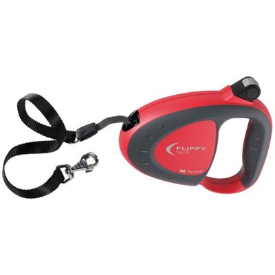 FERPLAST Guinzaglio Flippy Tech Tape Large Rosso I FERPLAST Guinzaglio Flippy Tech Tape Large Rosso I