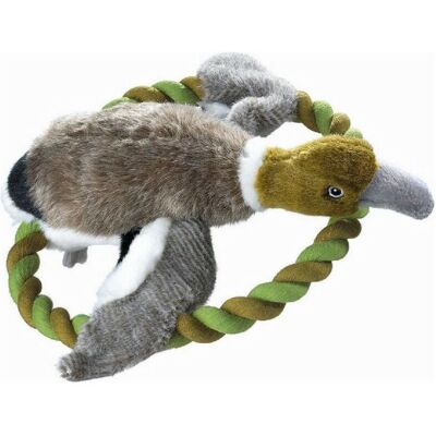 Hunter Peluche Per Cani Wildlife Train Con Corda Anatra (26 Cm) Hunter Peluche Per Cani Wildlife Train Con Corda Anatra (26 Cm)